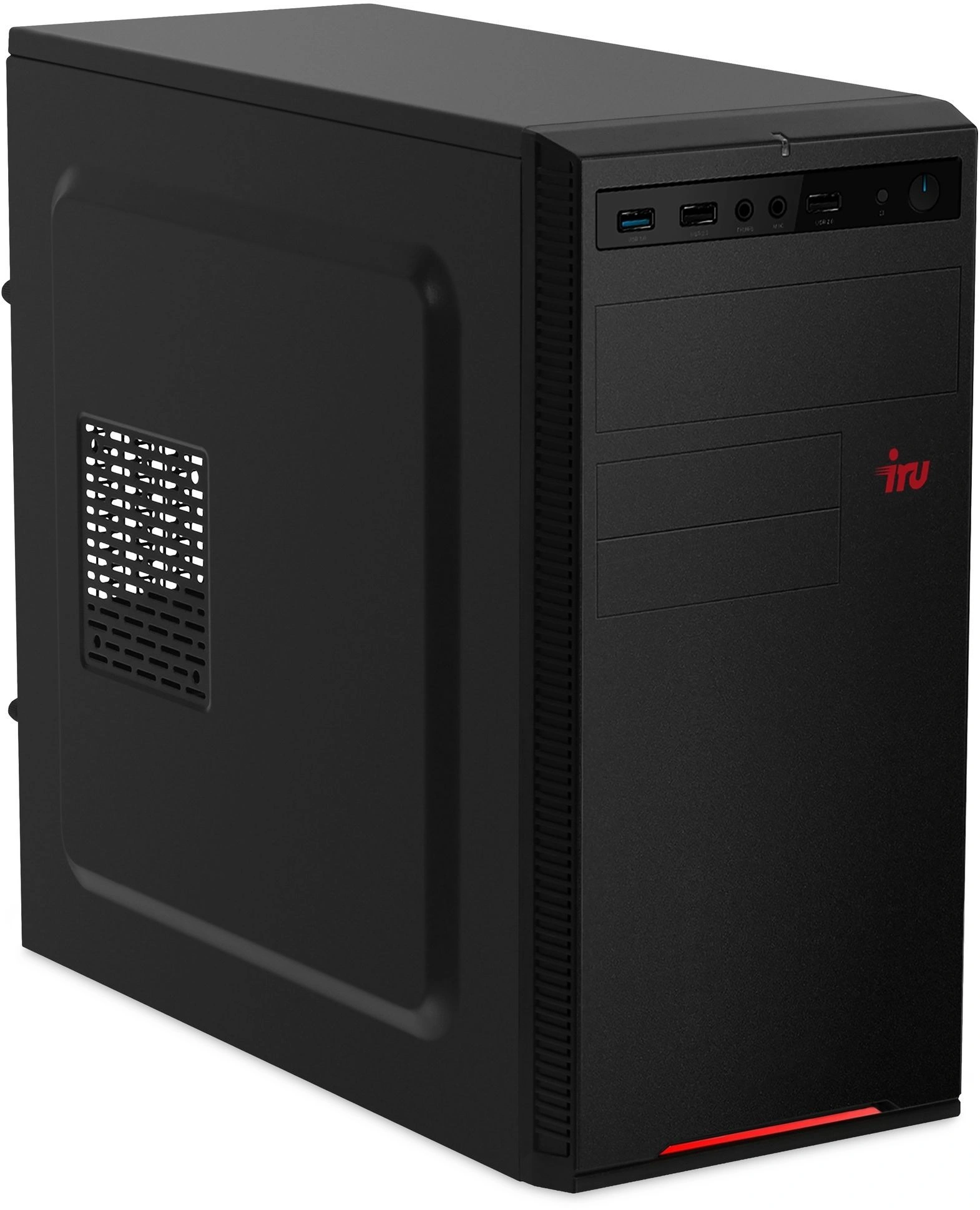 ПК IRU Planio 310H6SE MT i5 12400F (2.5) 16Gb SSD256Gb GT610 2Gb без ОС GbitEth 400W черный (RUS) (2169039) — миниатюра 4