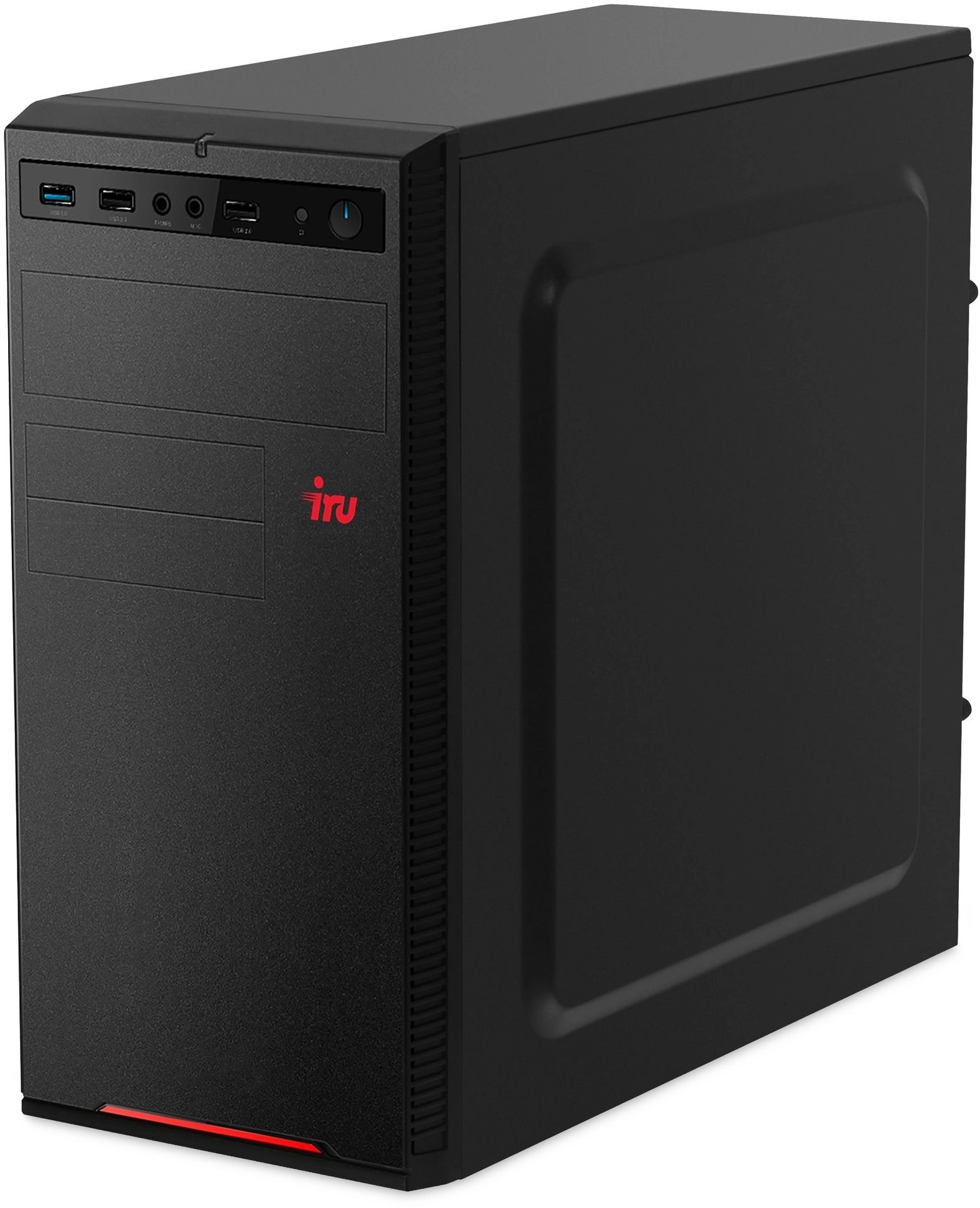 ПК IRU Planio 310H6SE MT i5 12400F (2.5) 16Gb SSD256Gb GT610 2Gb без ОС GbitEth 400W черный (RUS) (2169039) — миниатюра 5