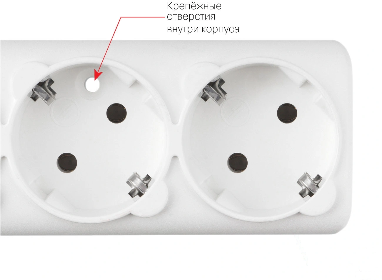Сетевой фильтр Powercube SPG6-16-5M 5м (6 розеток) белый (коробка) — миниатюра 4
