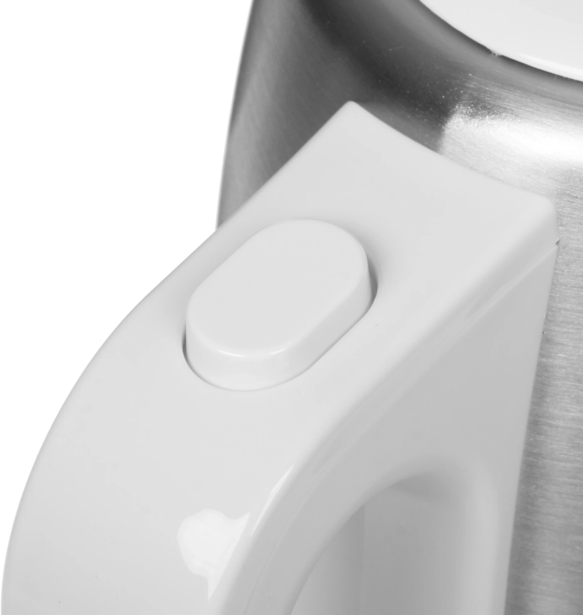 Чайник электрический Braun WK1500WH 1.7л. 2200Вт сталь/белый корпус: металл/пластик — миниатюра 4