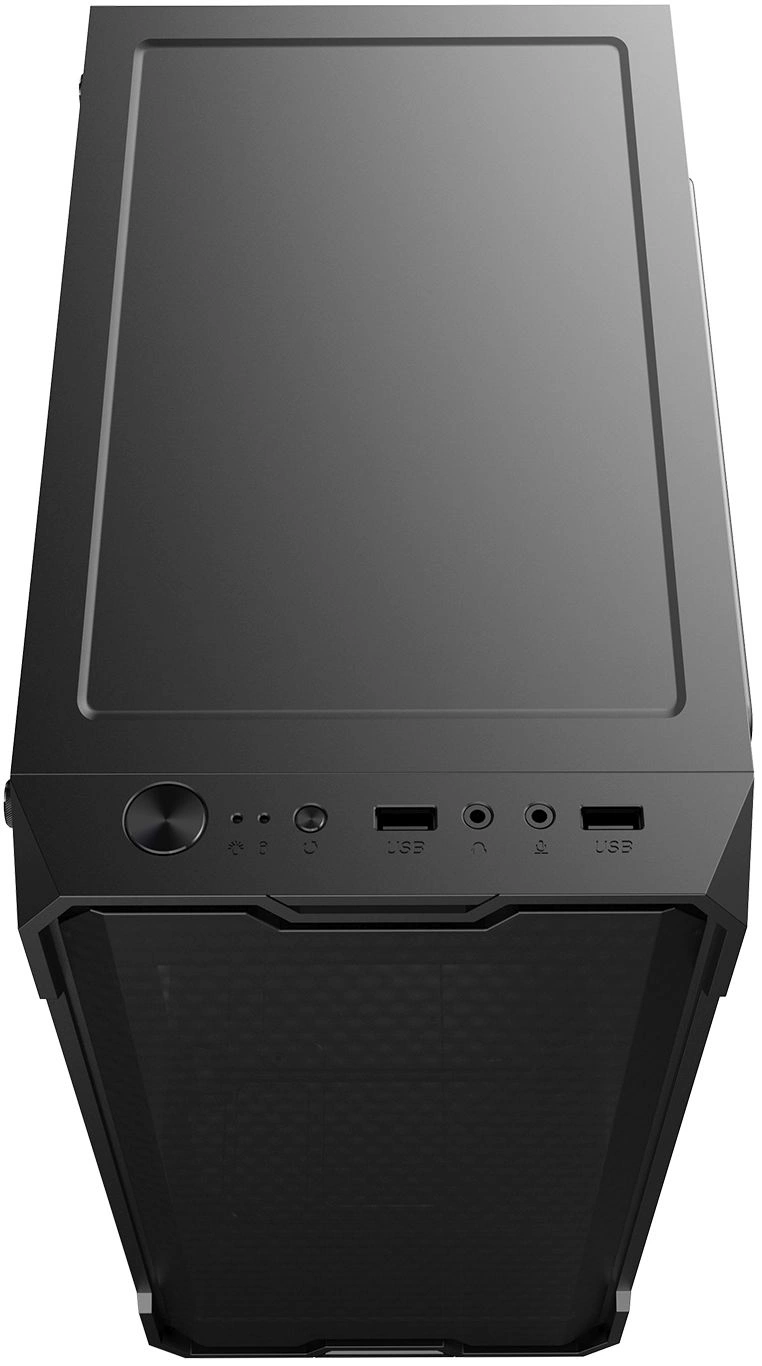 Корпус Bloody CC-129 черный без БП mATX 1x80mm 2x120mm 1xUSB2.0 1xUSB3.0 audio — миниатюра 7