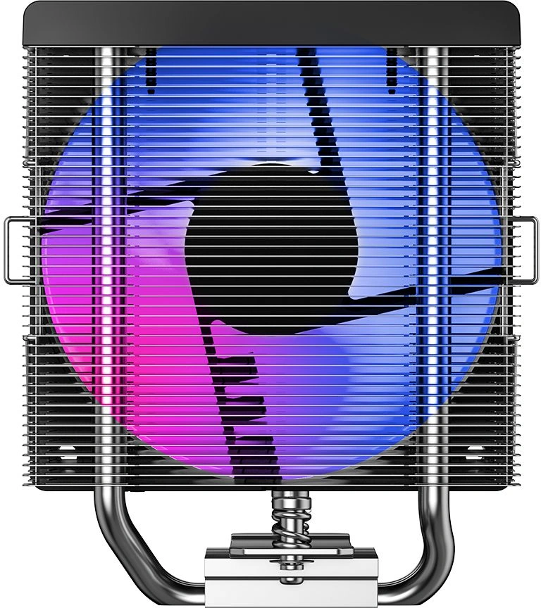 Устройство охлаждения(кулер) ID-Cooling SE-903-XT V2 RGB Soc-AM5/AM4/1200/1700/1851 серебристый/черный 4-pin 140-29.1dB Al+Cu 150W 650gr Ret — миниатюра 6