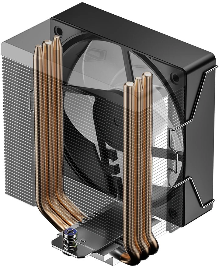 Устройство охлаждения(кулер) ID-Cooling SE-903-XT V2 RGB Soc-AM5/AM4/1200/1700/1851 серебристый/черный 4-pin 140-29.1dB Al+Cu 150W 650gr Ret — миниатюра 8