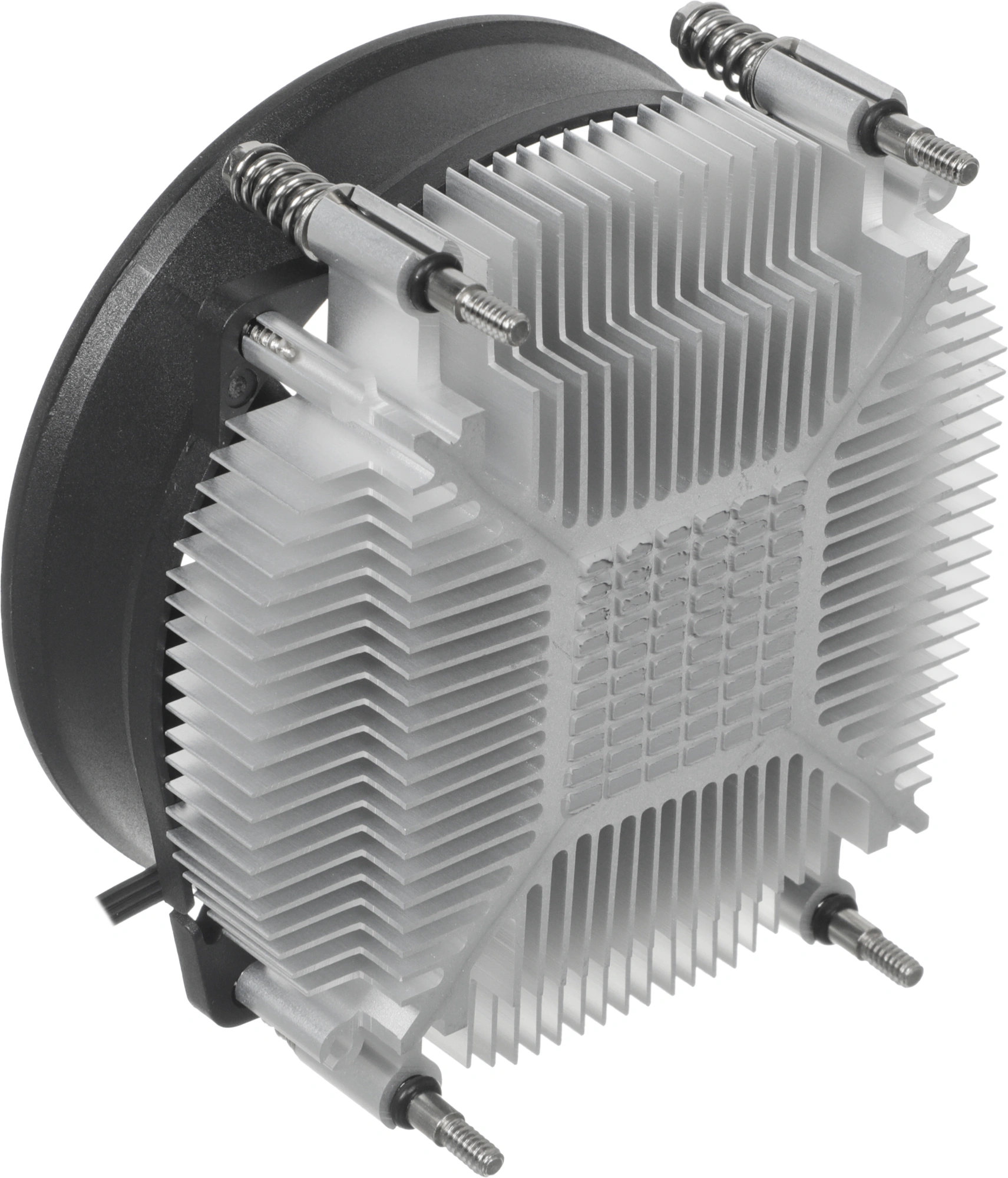 Устройство охлаждения(кулер) ID-Cooling DK-17A нет подсветки Soc-AM5/AM4 серебристый/черный 4-pin 25.8dB Al 65W 300gr Ret — миниатюра 7