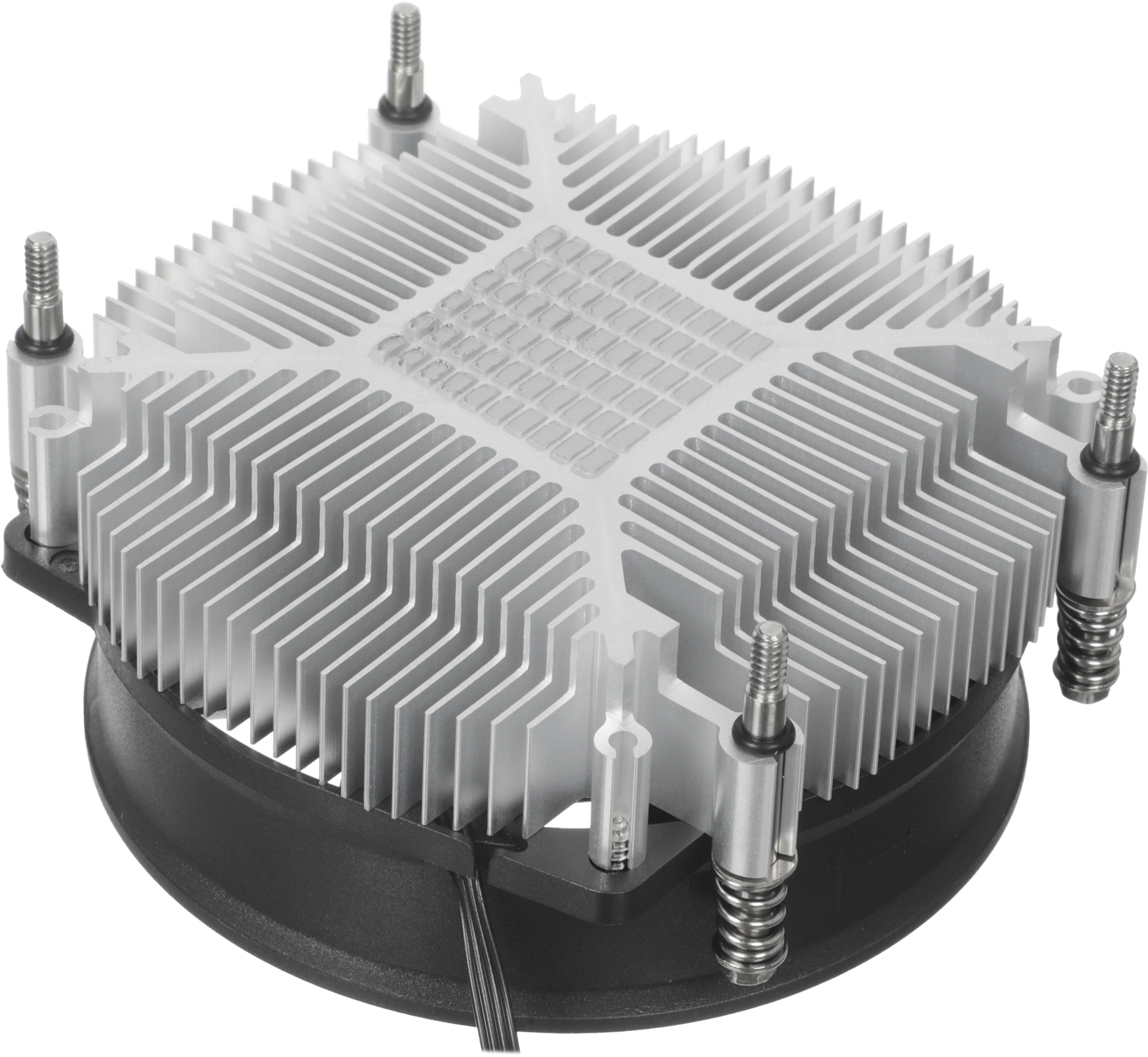 Устройство охлаждения(кулер) ID-Cooling DK-17A нет подсветки Soc-AM5/AM4 серебристый/черный 4-pin 25.8dB Al 65W 300gr Ret — миниатюра 8
