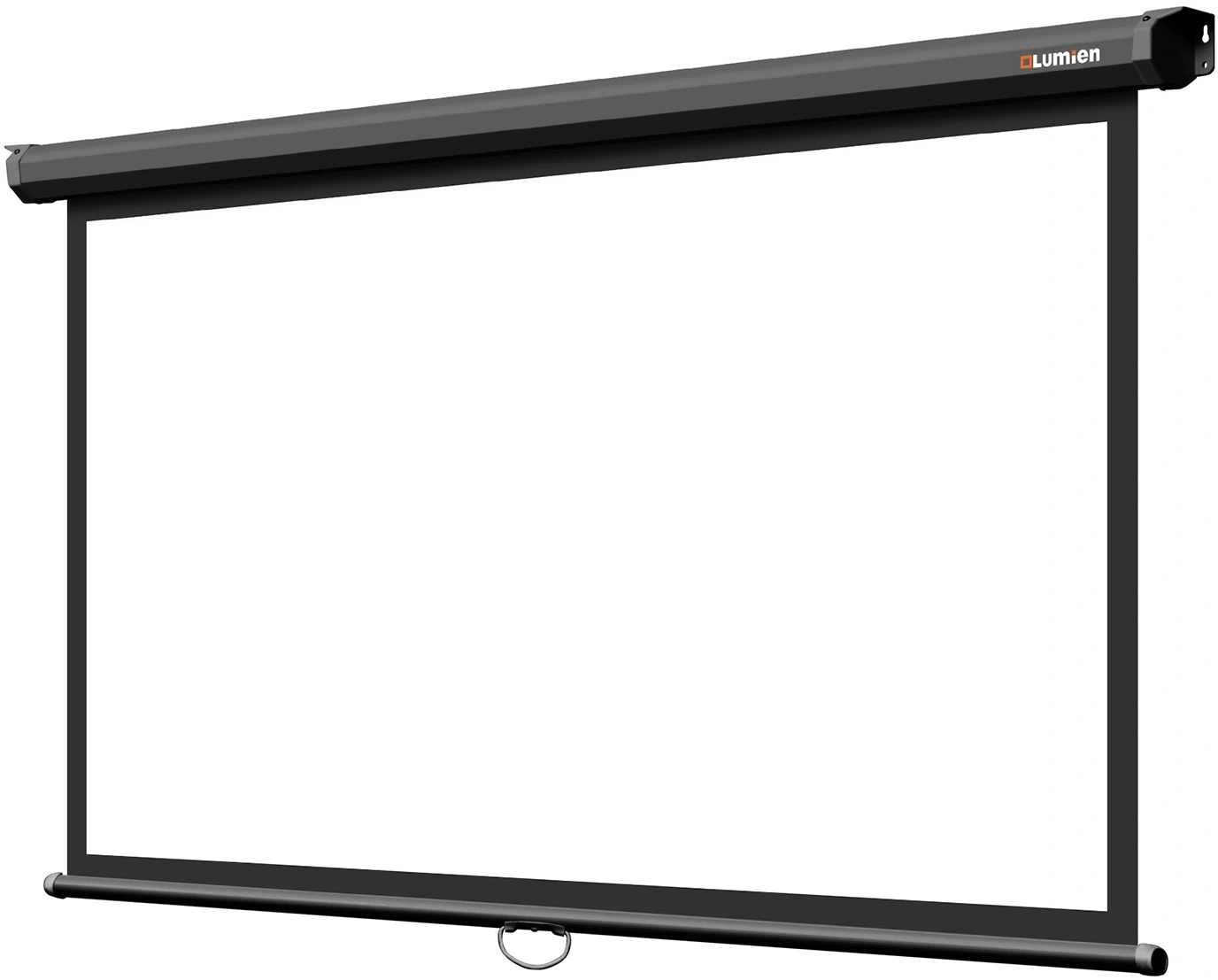 Экран Lumien 84" 137x192см Eco Picture LEP-100129 16:9 настенно-потолочный рулонный черный — миниатюра 10