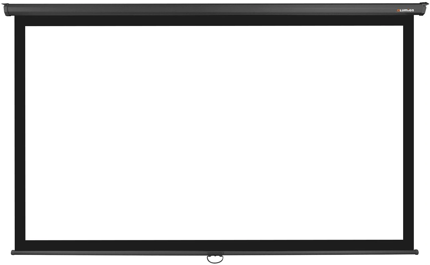 Экран Lumien 84" 137x192см Eco Picture LEP-100129 16:9 настенно-потолочный рулонный черный — миниатюра 11