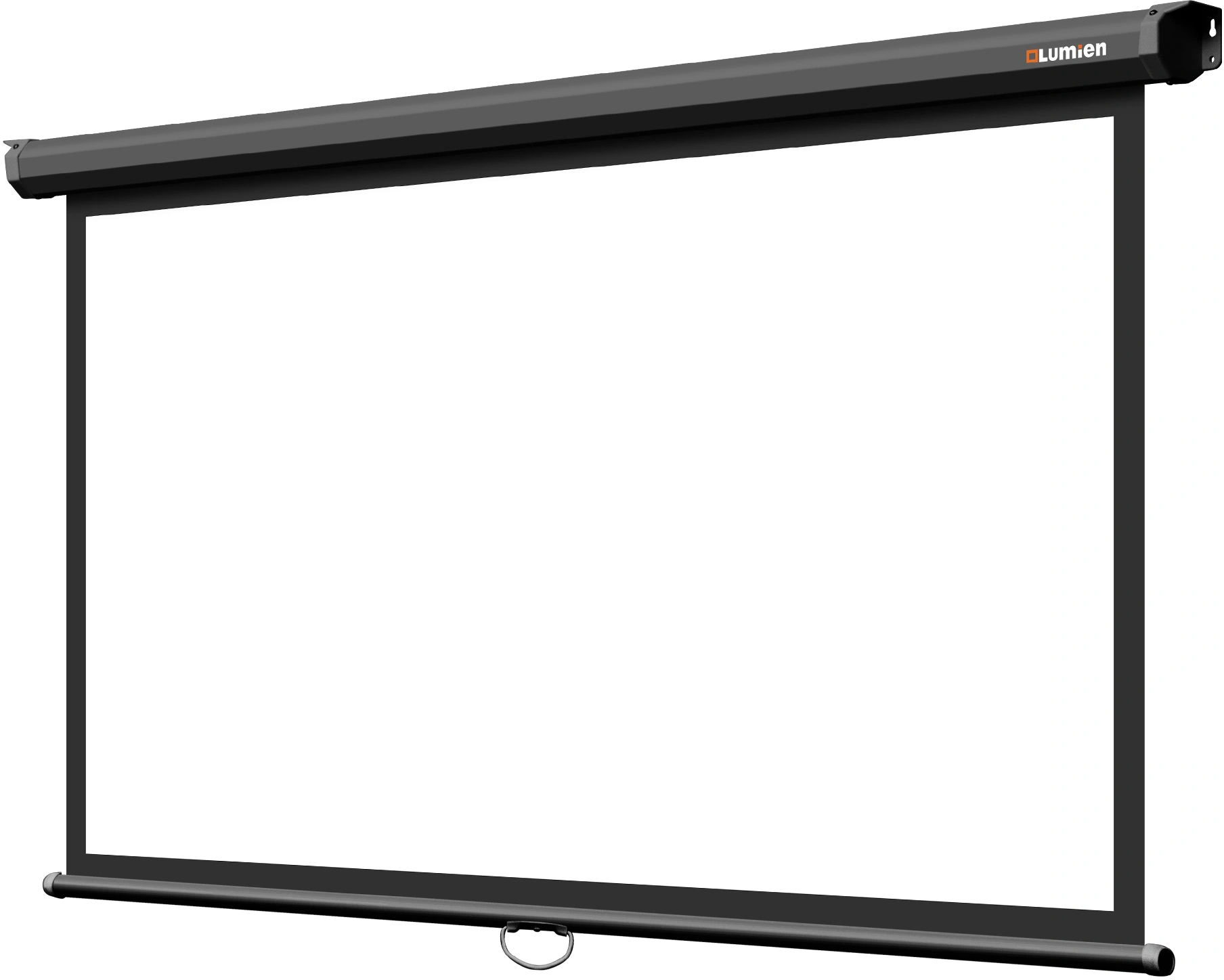 Экран Lumien 84" 137x192см Eco Picture LEP-100129 16:9 настенно-потолочный рулонный черный — миниатюра 14