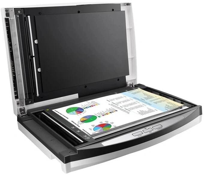 Сканер планшетный/протяжный Plustek SmartOffice PL4080 (0283TS) A4 белый — миниатюра 3