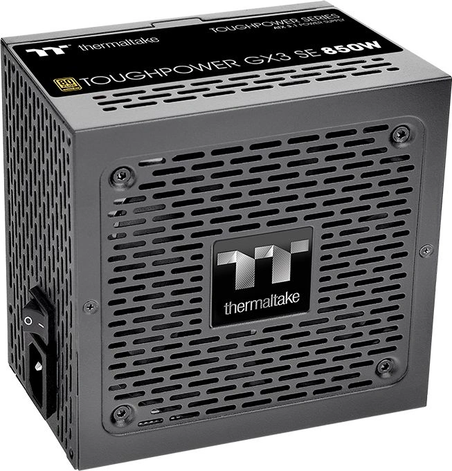 Блок питания Thermaltake ATX 850W Toughpower GX3 SE 80+ gold (20+4pin) APFC 120mm fan 3xSATA RTL — миниатюра 2