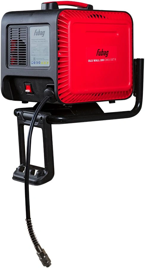 Компрессор поршневой Fubag Ols Wall 260 безмасляный 260л/мин 1500Вт красный/черный — фото 1