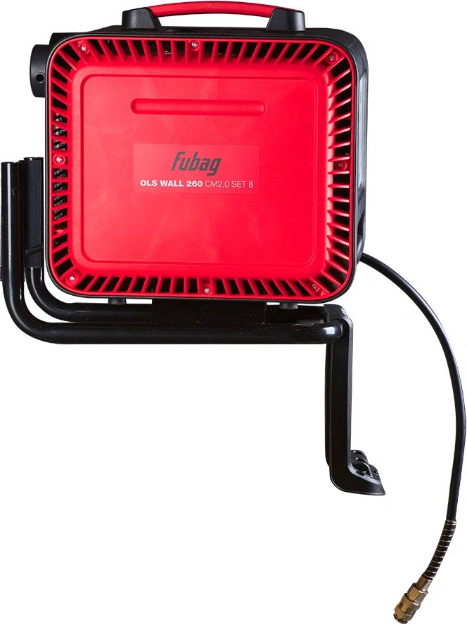Компрессор поршневой Fubag Ols Wall 260 безмасляный 260л/мин 1500Вт красный/черный — миниатюра 8