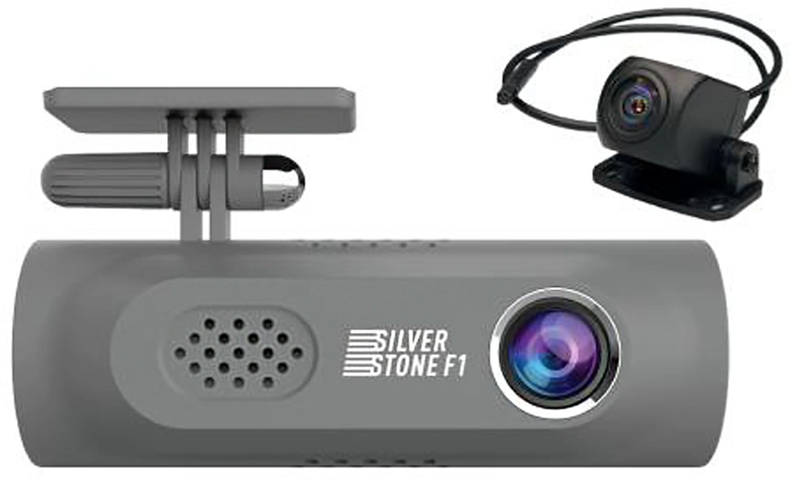 Видеорегистратор Silverstone F1 A50F FOCUS 2К DUO черный 5Mpix 1440x2560 1440p 150гр. — фото 1