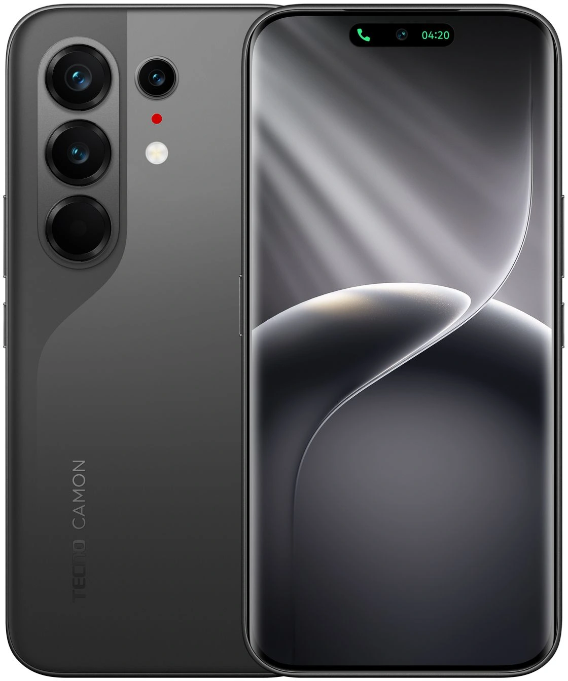 Смартфон Tecno Camon 50 Ultra 5G 256Gb 12Gb черный моноблок 3G 4G 2Sim 6.78" 1208x2644 Android 16 50Mpix 802.11 a/b/g/n/ac/ax NFC GPS GSM900/1800 GSM1900 Protect FM — фото 1