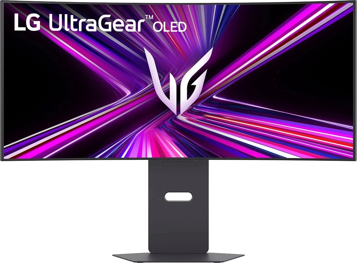 Монитор LG 34" UltraGear 34GX900A-B черный OLED LED 21:9 HDMI M/M матовая HAS Piv 275cd 178гр/178гр 3440x1440 240Hz FreeSync Premium Pro DP Ultra WQHD USB 10.4кг — фото 1