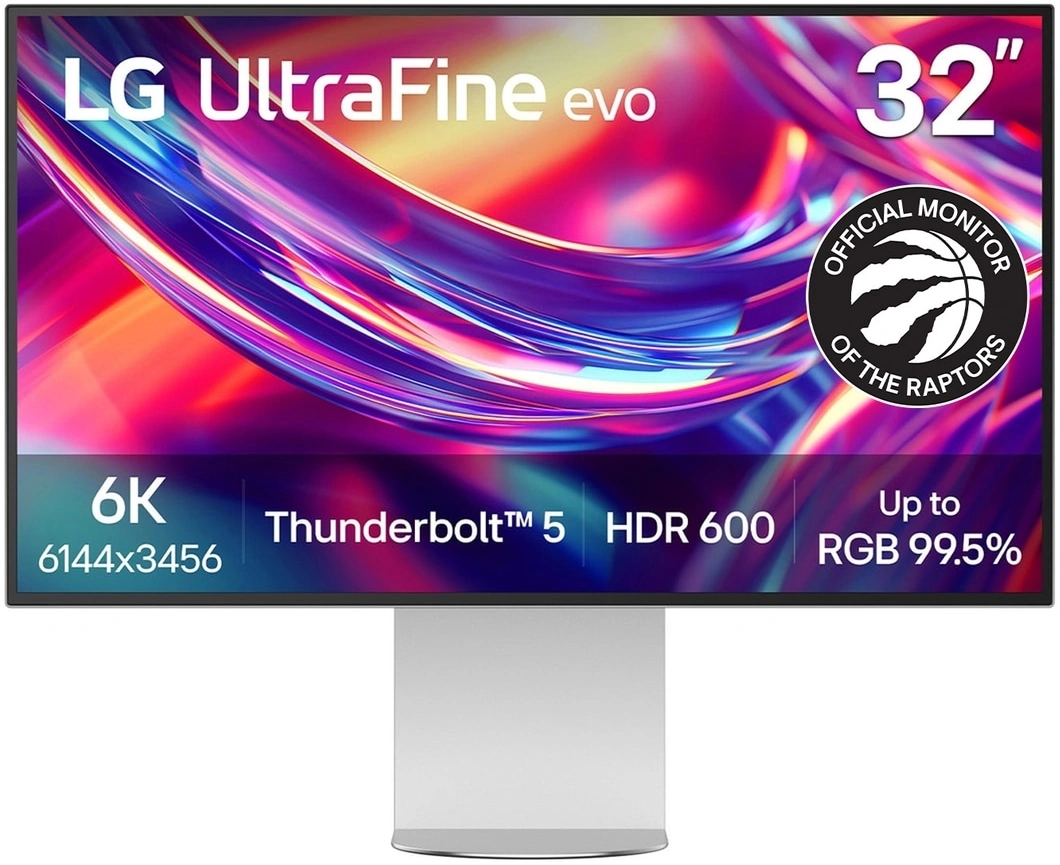 Монитор LG 31.5" 32U990A-S черный IPS LED 16:9 HDMI M/M матовая HAS Piv 2000:1 450cd 178гр/178гр 6144x3456 60Hz DP 6K USB 9.5кг — фото 1