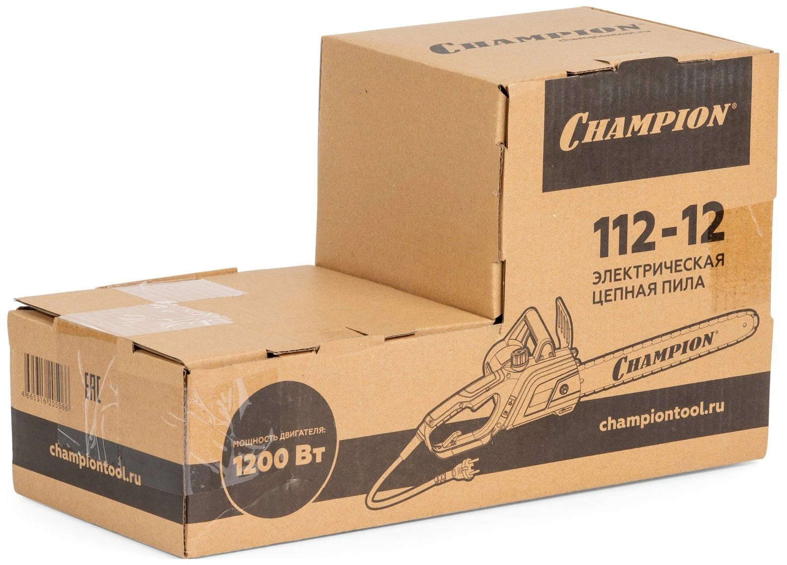 Цепная пила Champion 112-12 от сети 1200Вт дл.шины:12" (30cm) — миниатюра 12