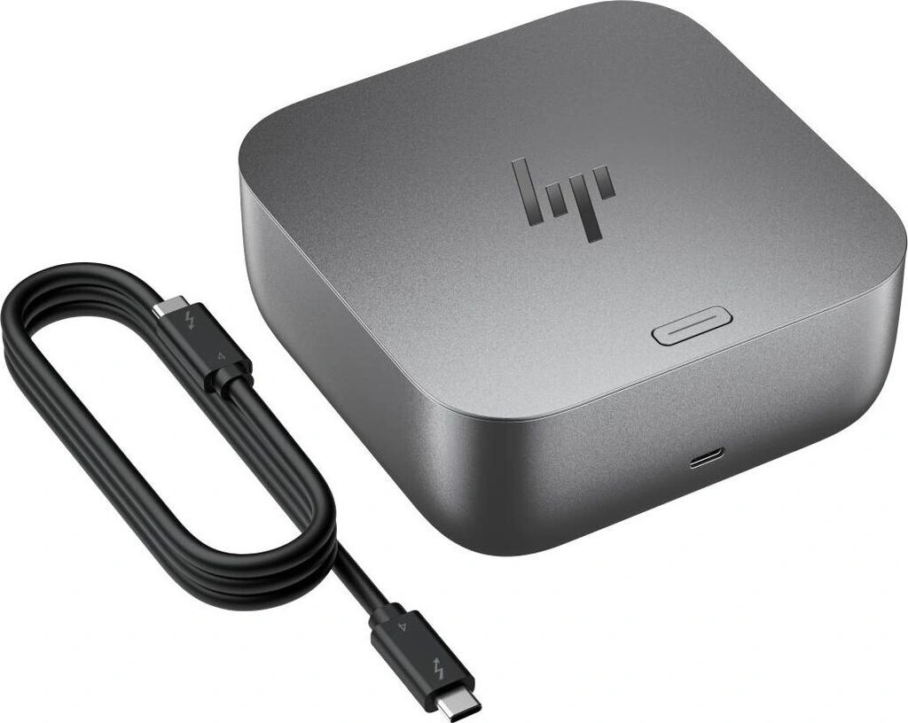 Стыковочная станция HP Thunderbolt 4 G6 Thunderbolt 4 серый 2xDP 1xDVI 1xRJ-45 2xUSB Type-C 1xUSB 3.1 (9X472UT) — миниатюра 7