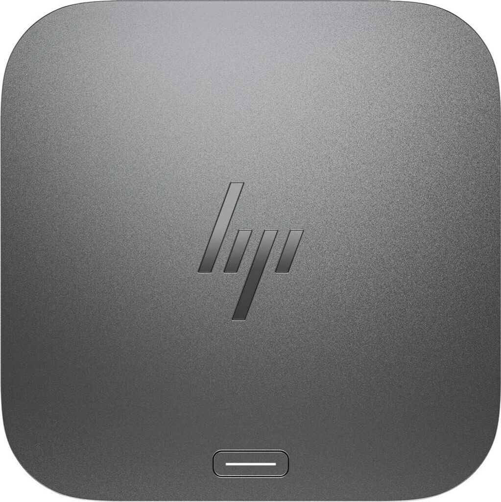 Стыковочная станция HP Thunderbolt 4 G6 Thunderbolt 4 серый 2xDP 1xDVI 1xRJ-45 2xUSB Type-C 1xUSB 3.1 (9X472UT) — миниатюра 2