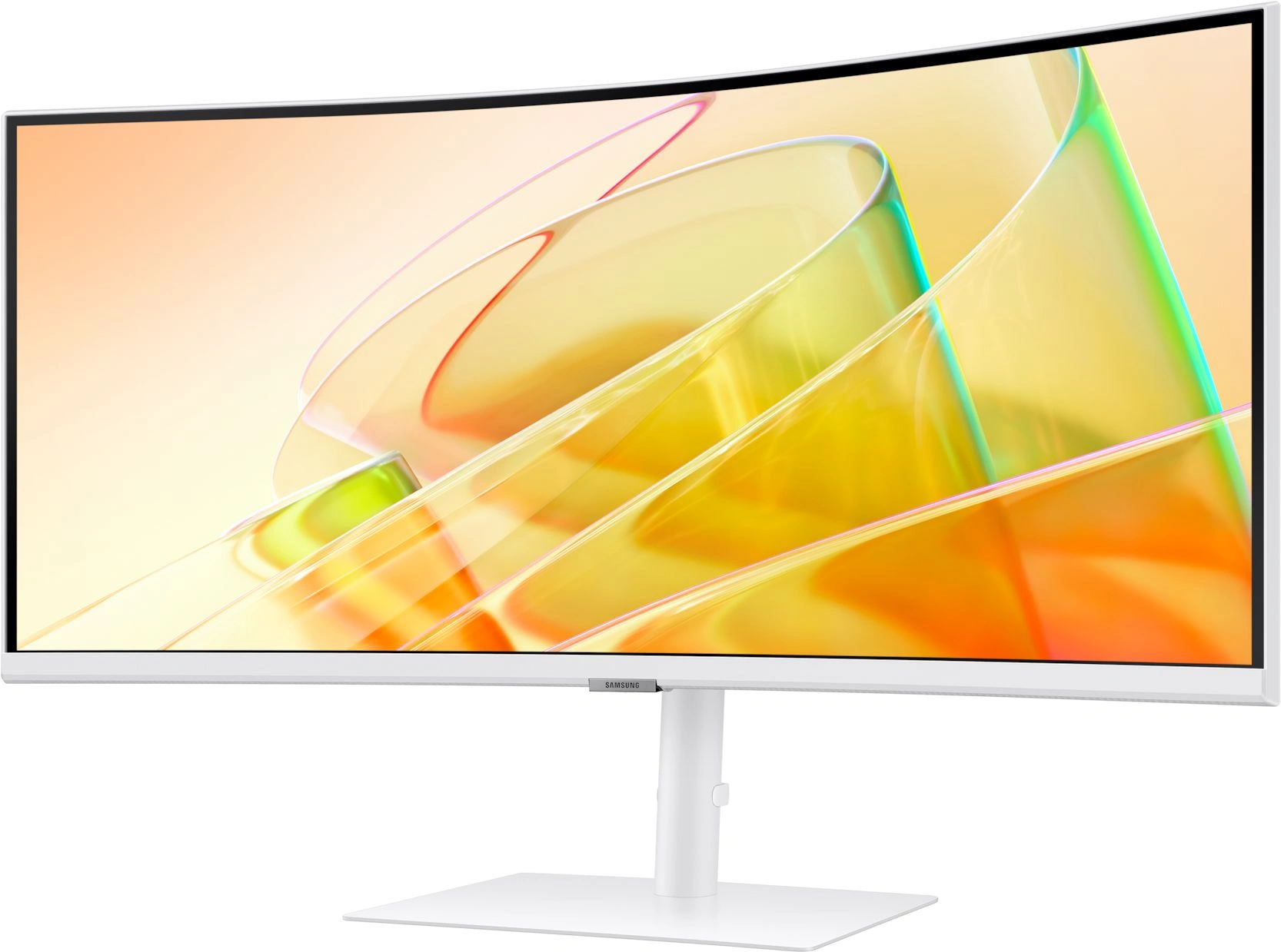 Монитор Samsung 34" ViewFinity S6 S34C650TAUXEN белый VA LED 5ms 21:9 HDMI M/M полуматовая HAS Piv 350cd 178гр/178гр 3440x1440 100Hz FreeSync DP Ultra WQHD USB 8.1кг — миниатюра 15