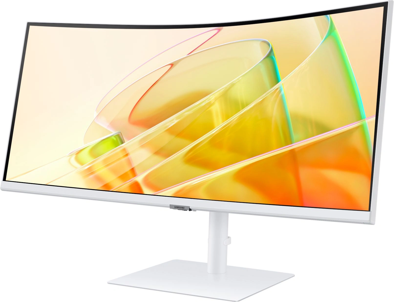 Монитор Samsung 34" ViewFinity S6 S34C650TAUXEN белый VA LED 5ms 21:9 HDMI M/M полуматовая HAS Piv 350cd 178гр/178гр 3440x1440 100Hz FreeSync DP Ultra WQHD USB 8.1кг — миниатюра 9