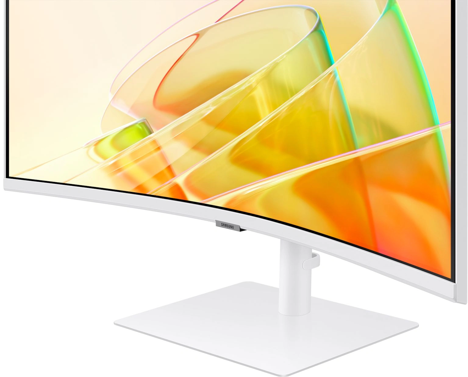 Монитор Samsung 34" ViewFinity S6 S34C650TAUXEN белый VA LED 5ms 21:9 HDMI M/M полуматовая HAS Piv 350cd 178гр/178гр 3440x1440 100Hz FreeSync DP Ultra WQHD USB 8.1кг — миниатюра 10
