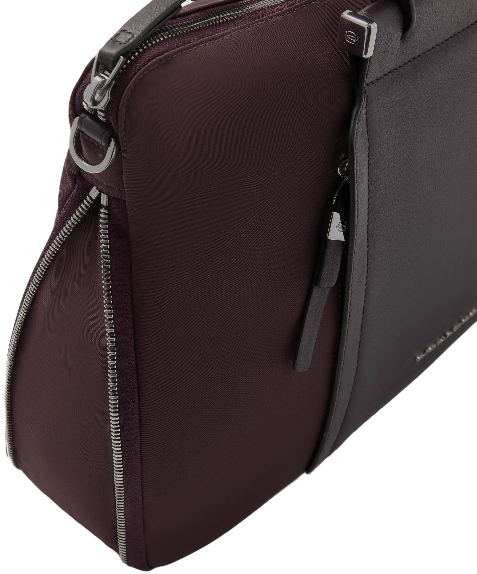 Деловая сумка женская Piquadro Lyra CA4021W92T/BO2 с отделением для ноутбука 15.6" бордовая нейлон/натур.кожа — миниатюра 5