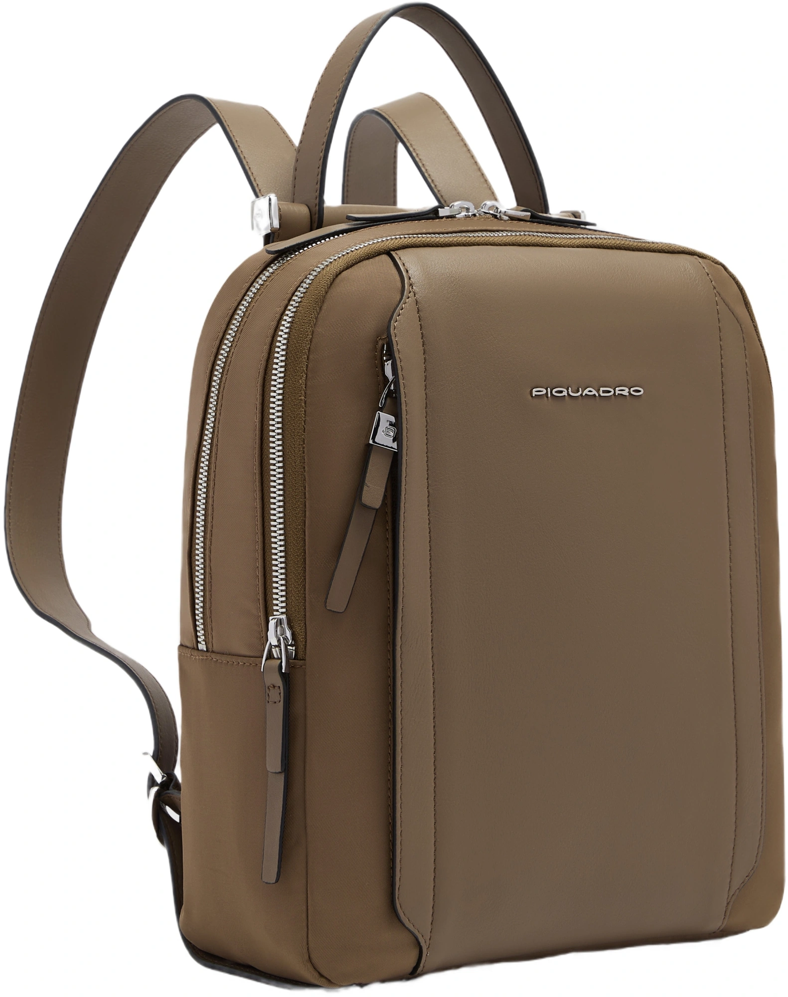 Рюкзак женский Piquadro Lyra CA5566W92T/M коричневый ткань/натур.кожа — миниатюра 2