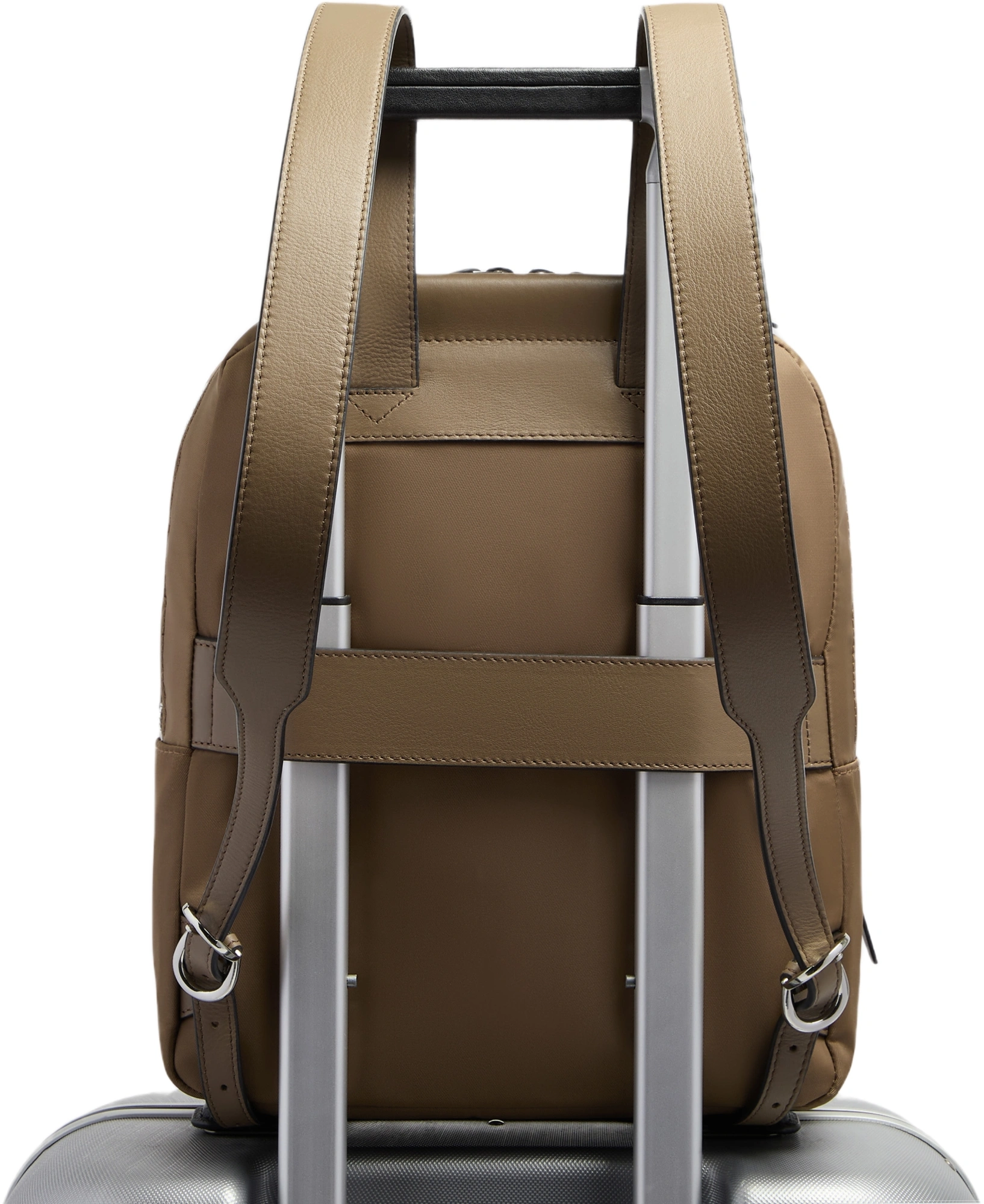 Рюкзак женский Piquadro Lyra CA5566W92T/M коричневый ткань/натур.кожа — миниатюра 3