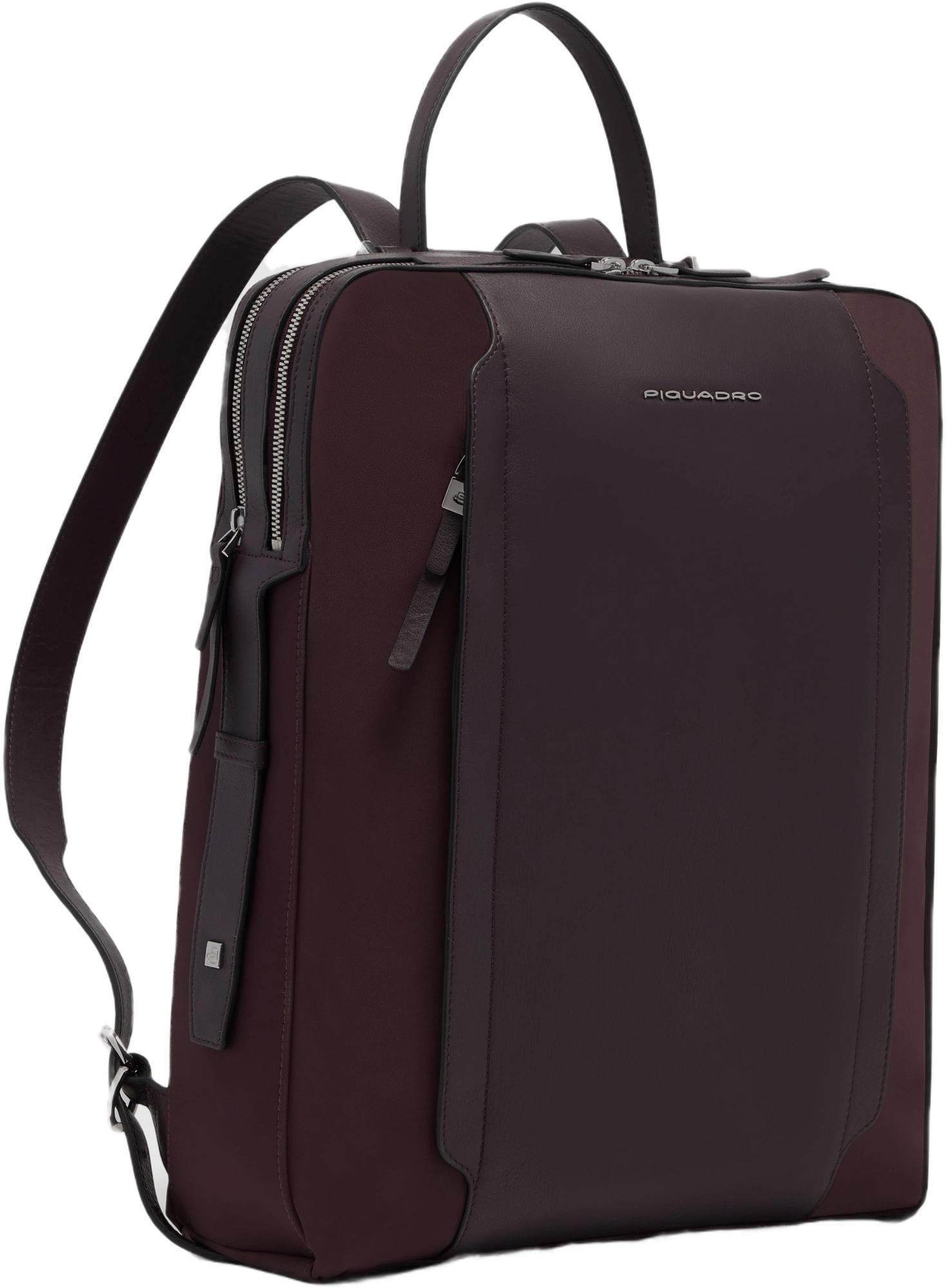 Рюкзак женский Piquadro Lyra CA7042W92T/BO2 бордовый нейлон/натур.кожа — миниатюра 2