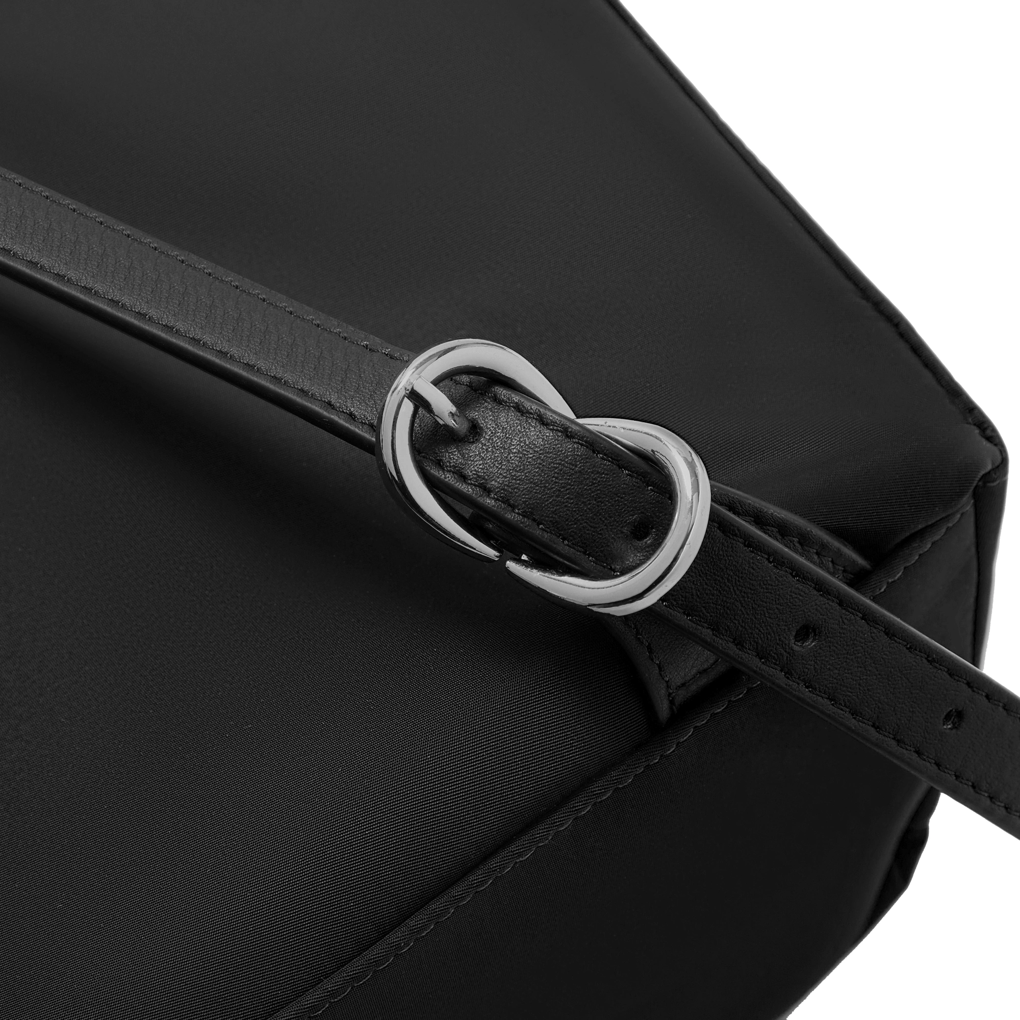 Рюкзак женский Piquadro Lyra CA7042W92T/N черный нейлон/натур.кожа — миниатюра 5