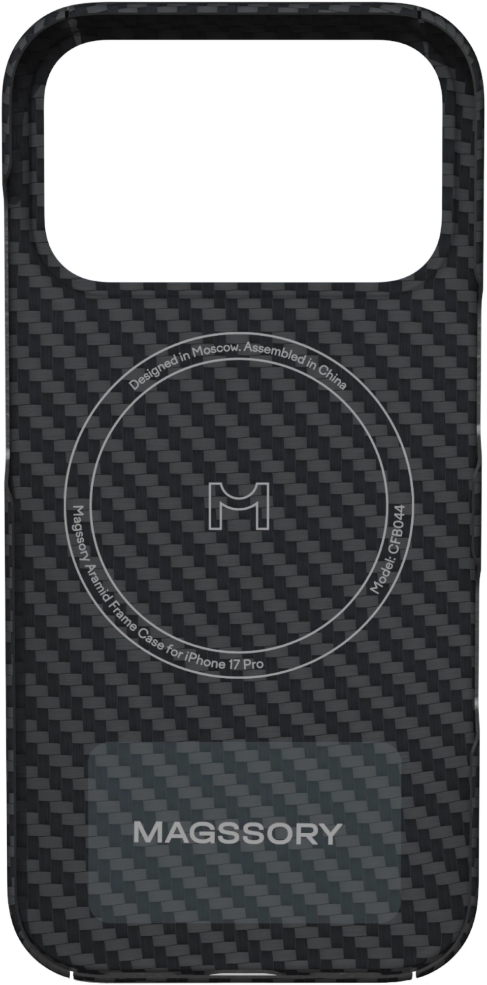 Чехол (клип-кейс) Magssory для Apple iPhone 17 Pro CFB044 with MagSafe черный — миниатюра 2