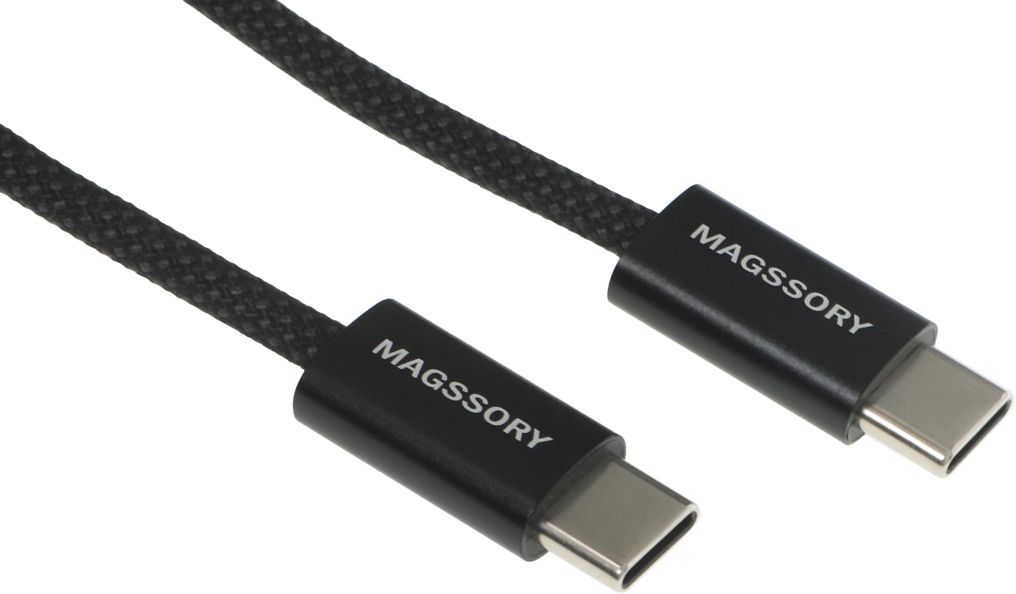 Кабель Magssory CBL002 USB Type-C (m)-USB Type-C (m) 1.5м черный коробка — миниатюра 7