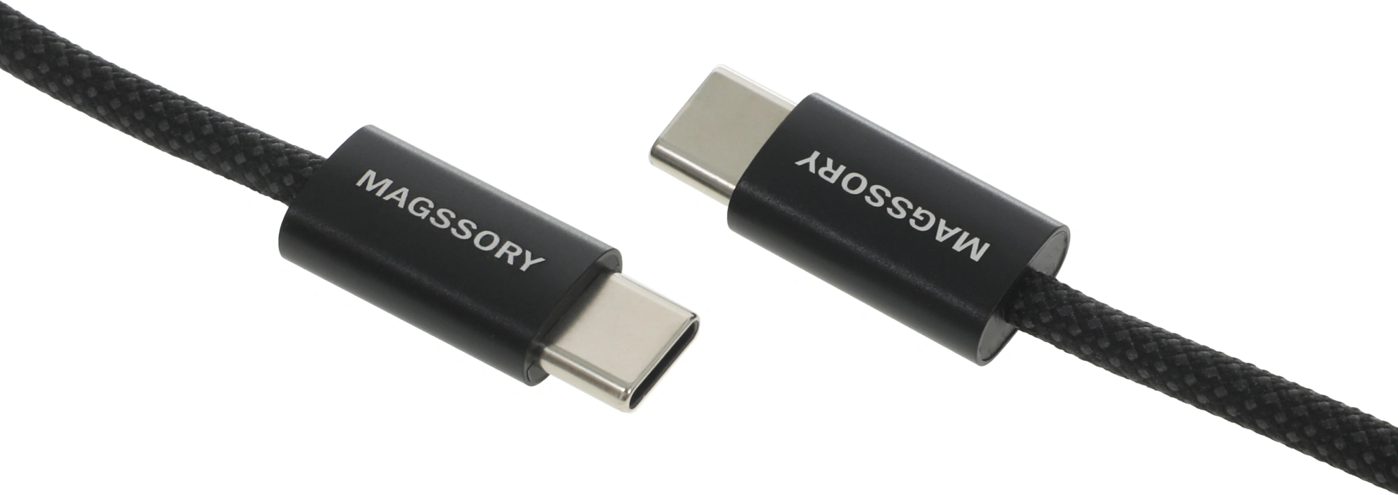 Кабель Magssory CBL002 USB Type-C (m)-USB Type-C (m) 1.5м черный коробка — миниатюра 8
