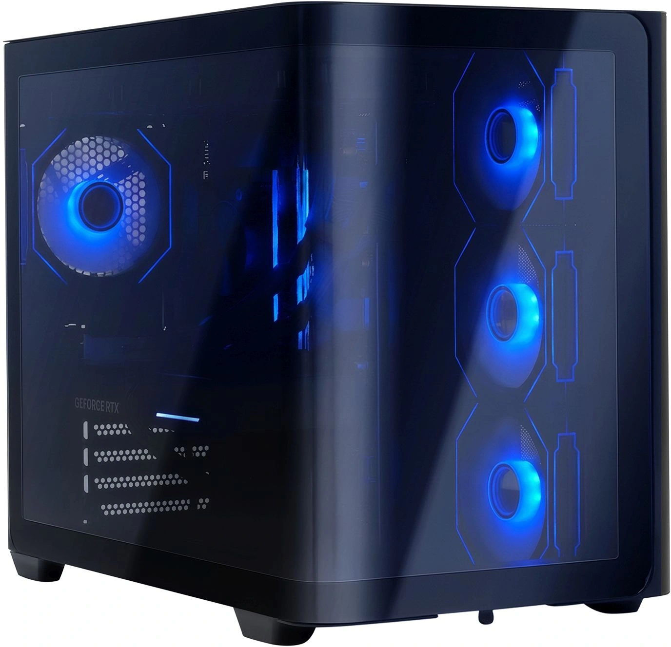 ПК Bloody BD-PC CZ79V3 MT i7 14700KF (3.4) 64Gb SSD1Tb RTX5070 12Gb Windows 11 Home 64 2.5xGbitEth 750W черный (RUS) (2170113) — миниатюра 2