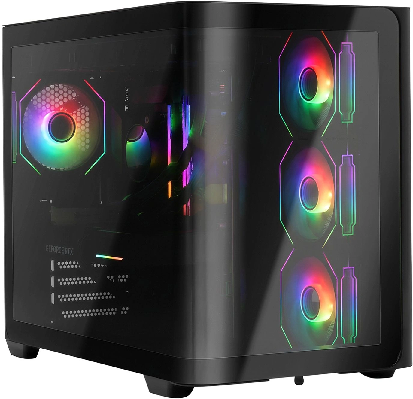 Системный блок Bloody BD-PC CZ79V3, Intel Core i7-14700KF/64 ГБ DDR5/1024 ГБ SSD/NVIDIA GeForce RTX 5080 (16 Гб)/Windows 11 Home, черный (2170116)
