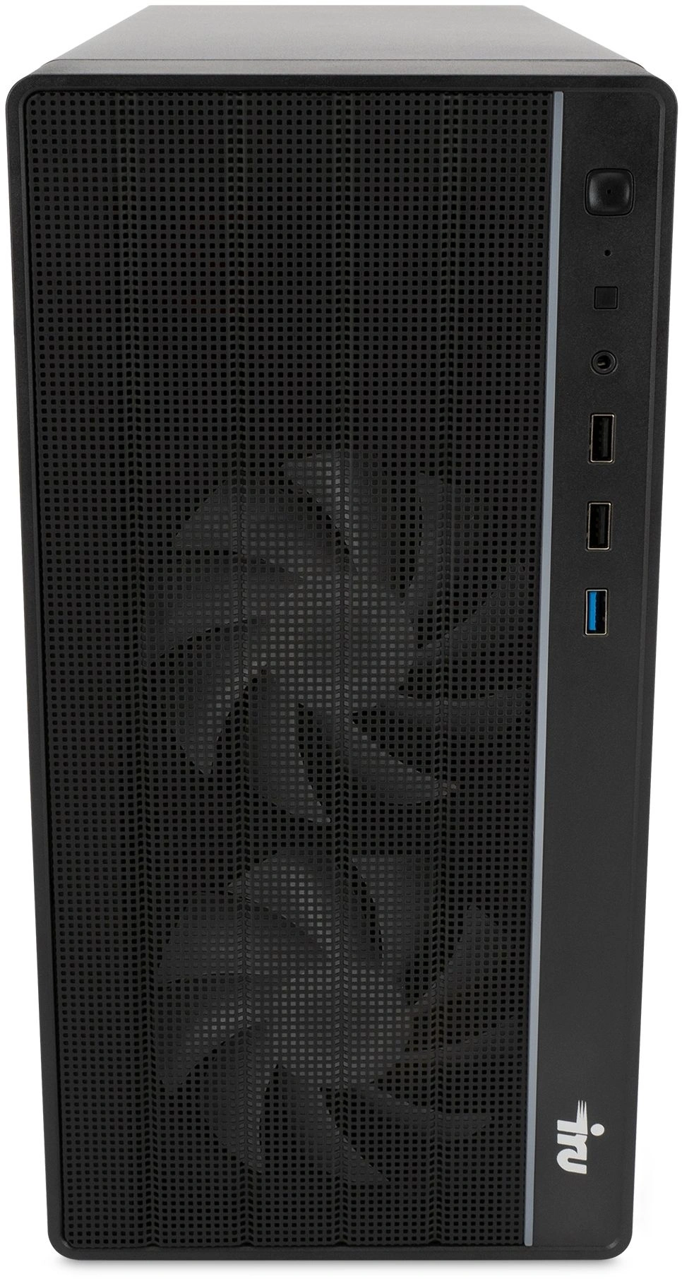 ПК IRU Tactio 520B5SEA MT Ryzen 5 5600X (3.7) 32Gb SSD1Tb RTX5060 8Gb без ОС GbitEth 500W черный (RUS) (2170119) — миниатюра 3