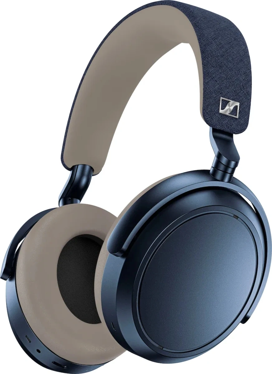 Гарнитура мониторные Sennheiser Momentum Wireless 4 2м синий беспроводные bluetooth оголовье (700386 M4AEBT DENIM BLUE) — фото 1