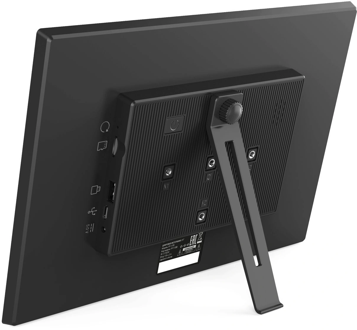 Фоторамка Digma 10.1" PF-1085 1280x800 черный пластик 16Gb Видео WiFi — миниатюра 15