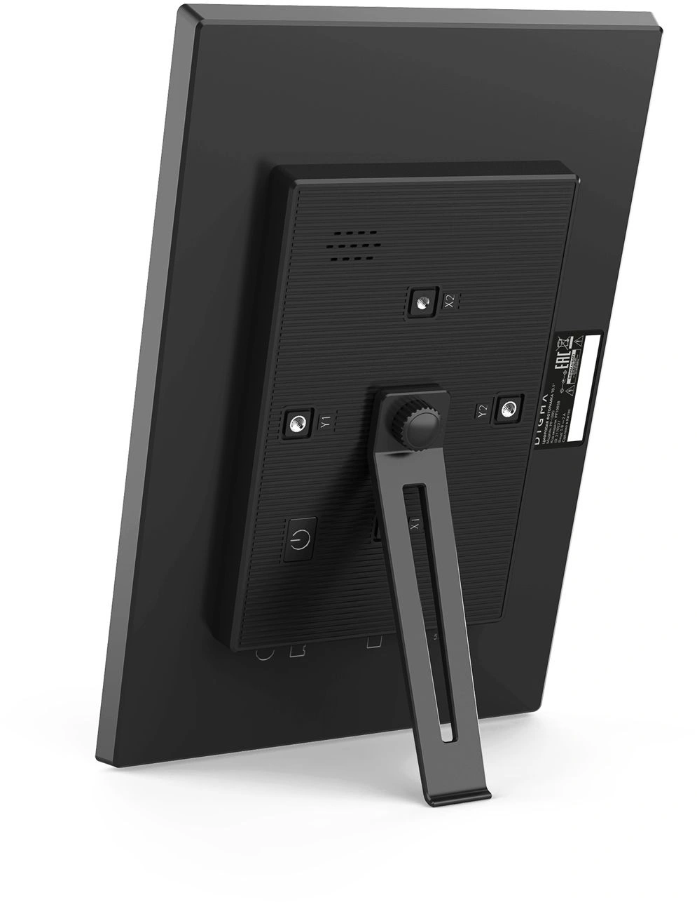 Фоторамка Digma 11" PF-1155 1280x800 черный пластик 16Gb Видео WiFi — миниатюра 16