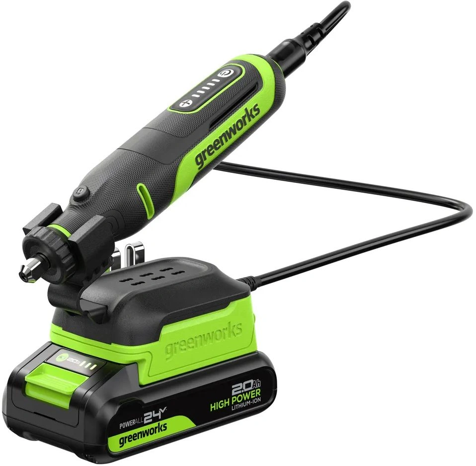 Гравер Greenworks G24RT 50Вт насадок:52 — миниатюра 2
