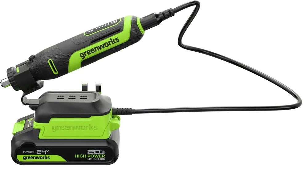 Гравер Greenworks G24RT 50Вт насадок:52 — миниатюра 3