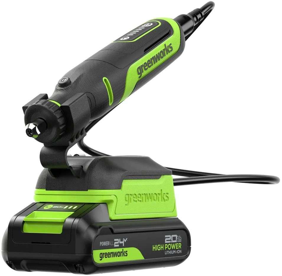 Гравер Greenworks G24RT 50Вт насадок:52 — миниатюра 4