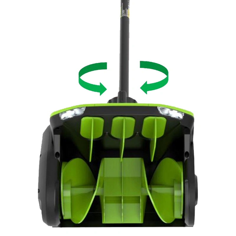 Снегоуборщик электр. Greenworks GD40SS2 1.4кВт 1.9л.с. — миниатюра 8