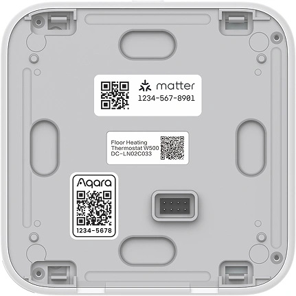 Умный терморегулятор для теплого пола Aqara W500 белый (UT-A01D) — миниатюра 6