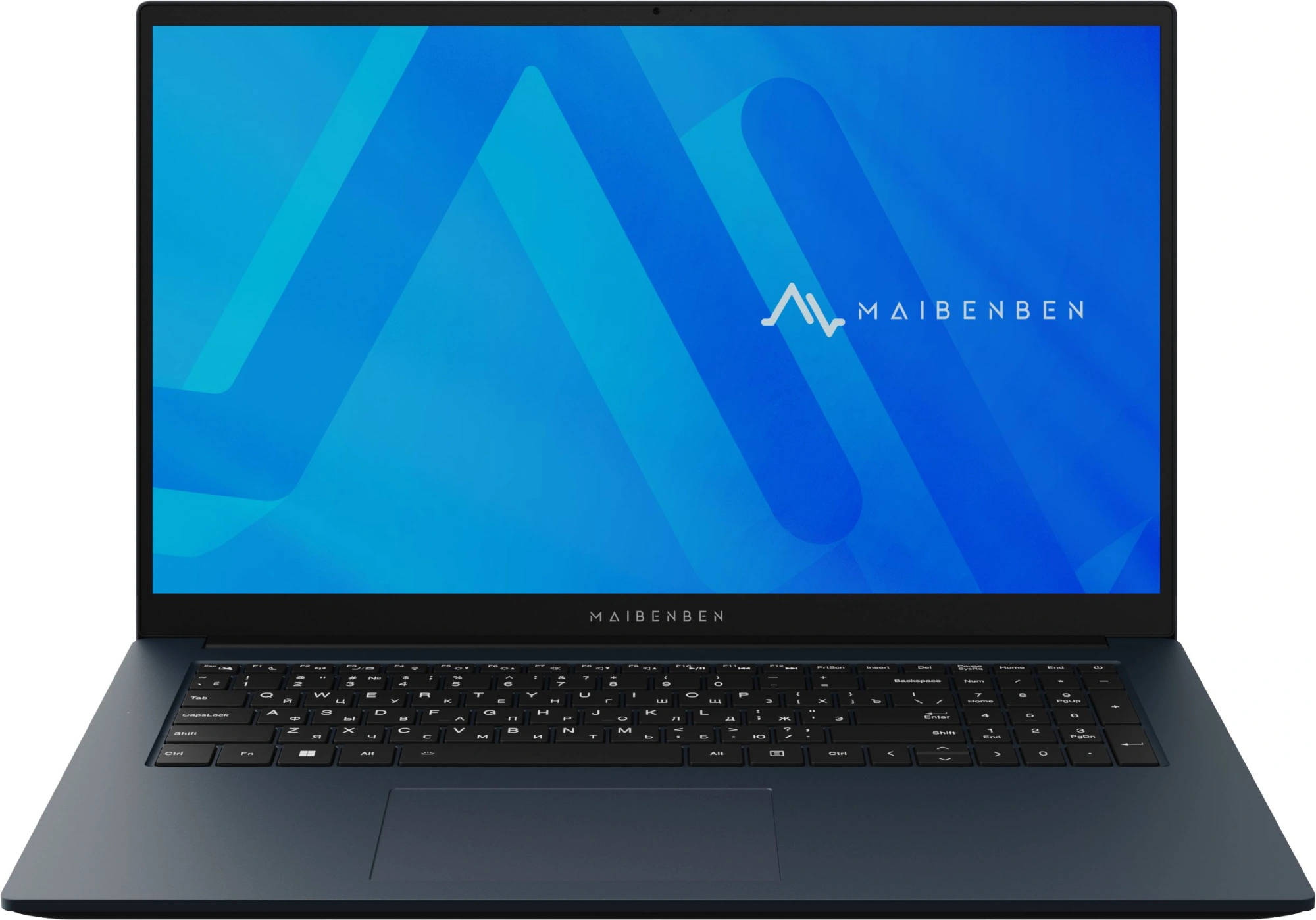Ноутбук Maibenben M17A-R574UM Ryzen 5 7430U 8Gb SSD512Gb AMD Radeon Graphics 17.3" IPS FHD (1920x1080) Windows 11 Home blue WiFi BT Cam 3896mAh (M17A-R574UM0B14HU4EB0) — фото 1