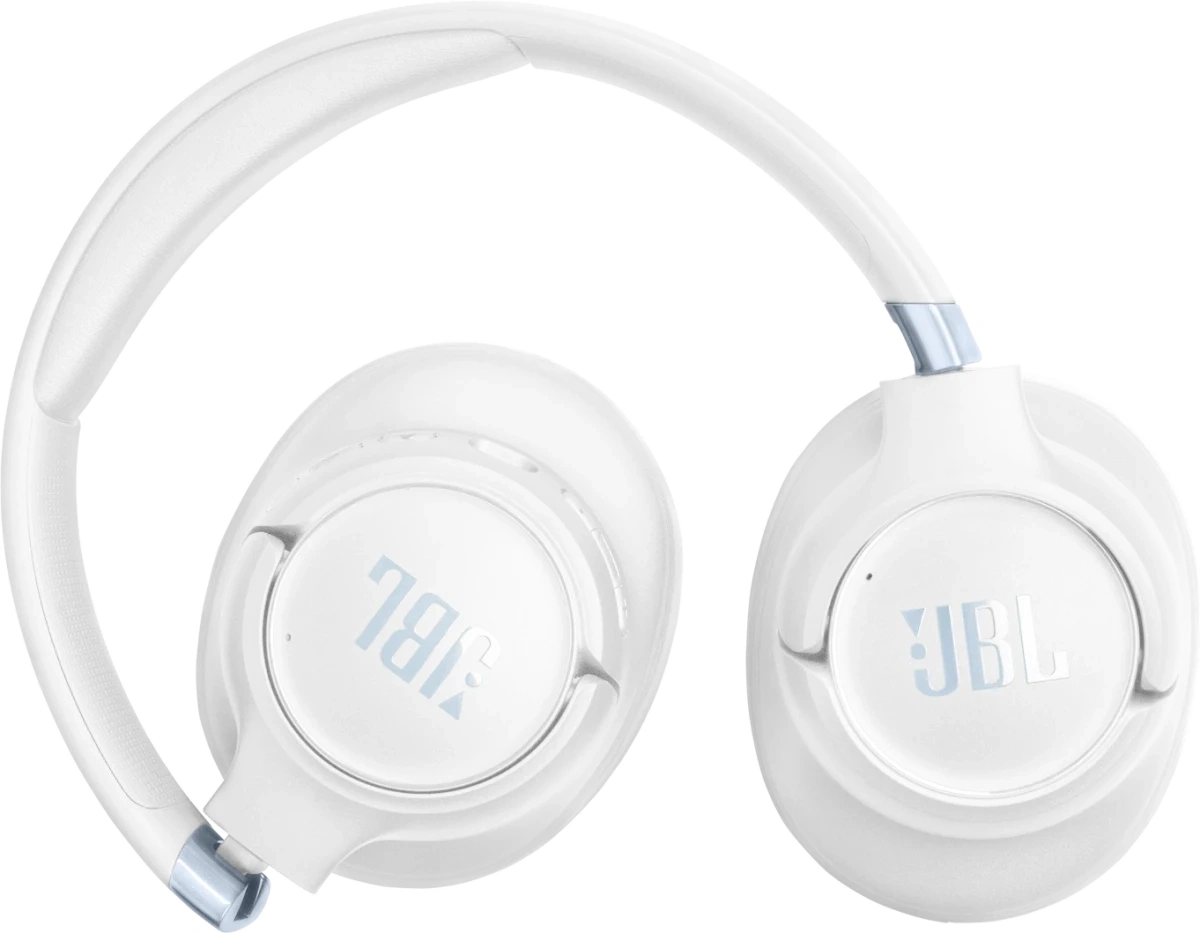 Гарнитура накладные JBL Tune 780NC 1.2м белый беспроводные bluetooth оголовье (JBLT780NCWHT) — миниатюра 3