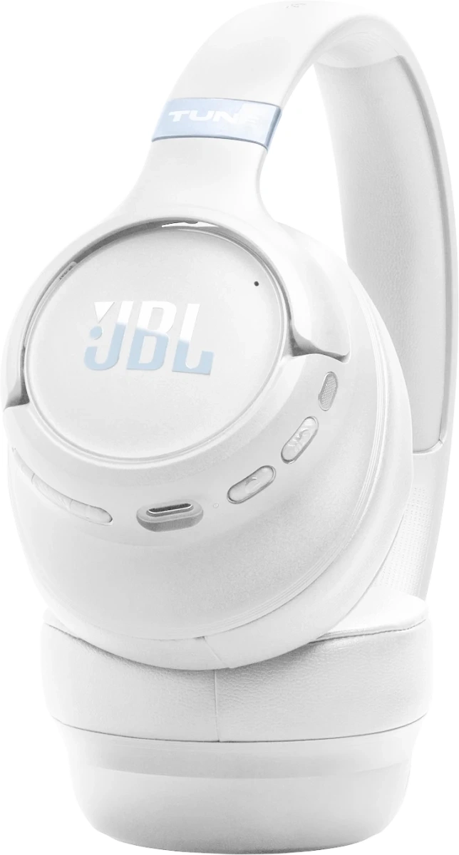 Гарнитура накладные JBL Tune 780NC 1.2м белый беспроводные bluetooth оголовье (JBLT780NCWHT) — миниатюра 7