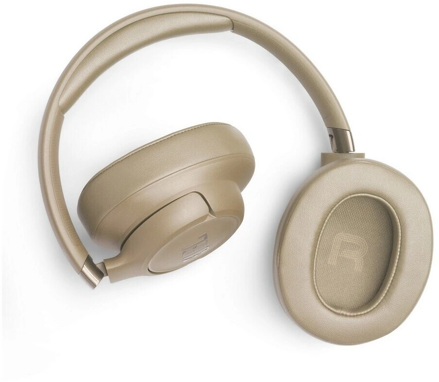 Гарнитура накладные JBL Tune 780NC 1.2м бежевый беспроводные bluetooth оголовье (JBLT780NCBEG) — миниатюра 4