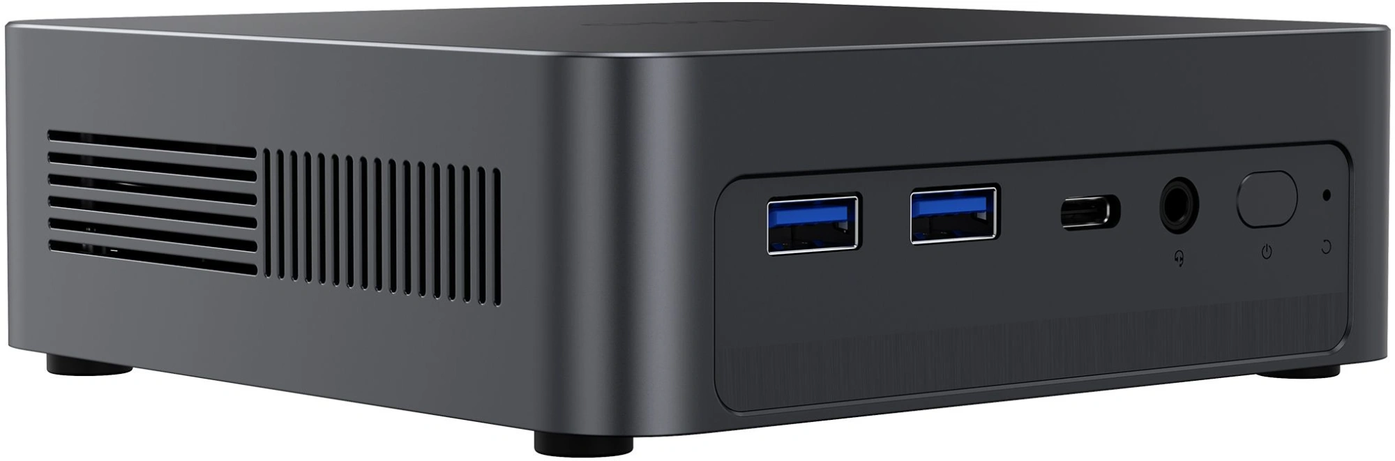 ПК Мини Chuwi AuBox X Core Ultra 5 226V (2.1) 16Gb SSD512Gb ARC 130V Windows 11 Pro 2.5xGbitEth WiFi BT 100W серый — фото 1